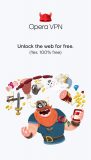 Opera Free VPN - Unlimited VPN screenshot 1