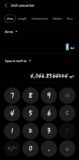 Samsung Calculator screenshot 1